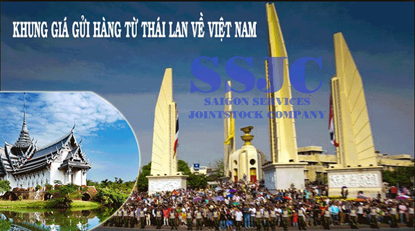 Gửi hàng từ Thái Lan về Việt Nam